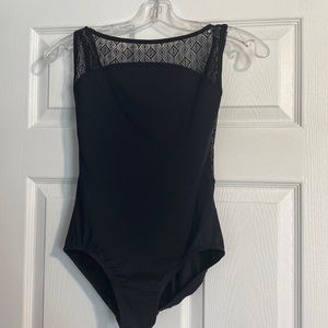 Suffolk black leotard size adult small